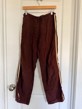 Women’s linen track pant